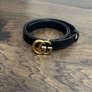 Gucci GG marmont thin belt
